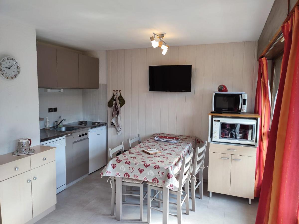 Coquet Studio De 4 Personnes Aux Carroz - Balcon Et Wifi Les Carroz d'Araches Ngoại thất bức ảnh