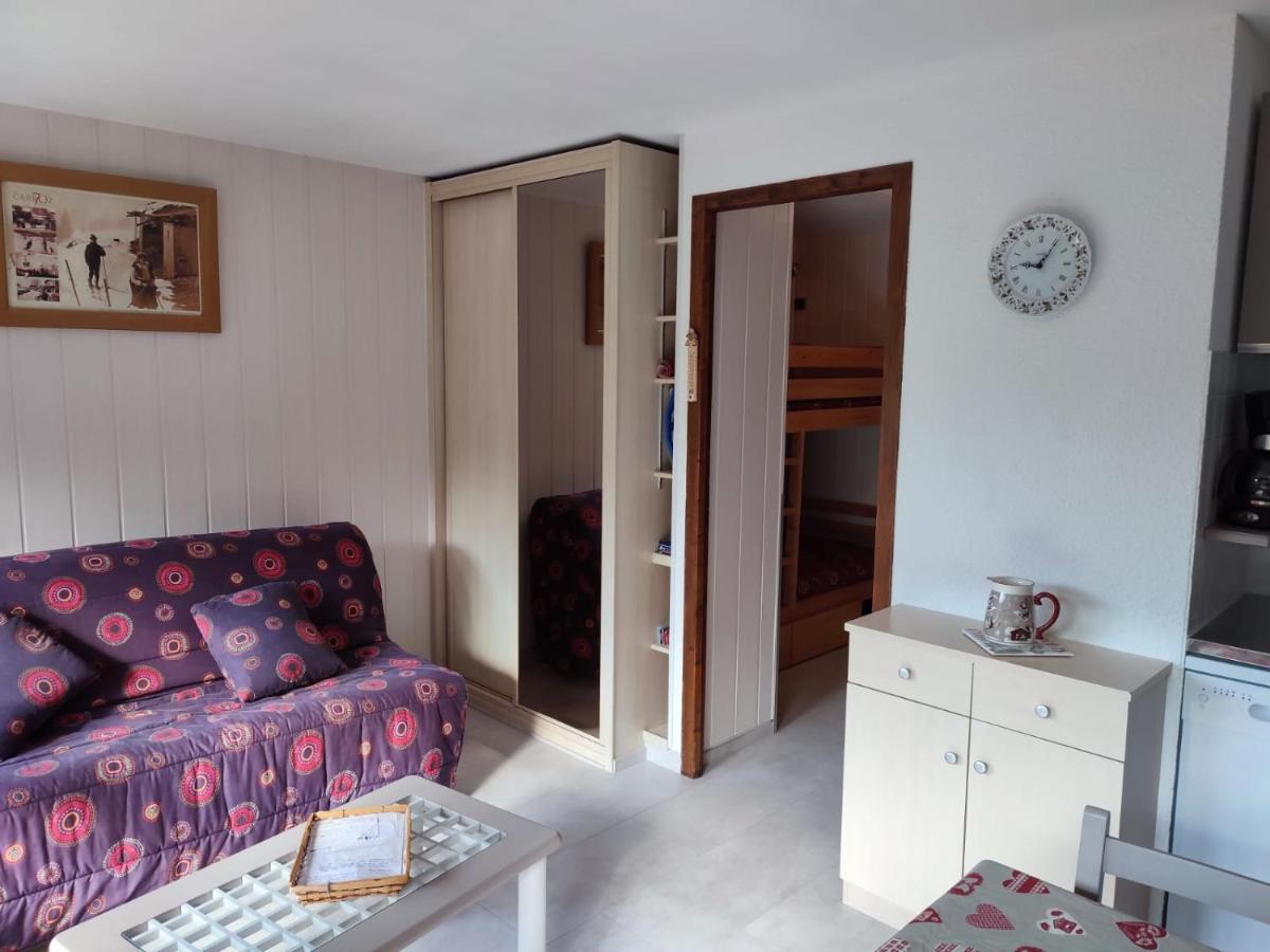 Coquet Studio De 4 Personnes Aux Carroz - Balcon Et Wifi Les Carroz d'Araches Ngoại thất bức ảnh