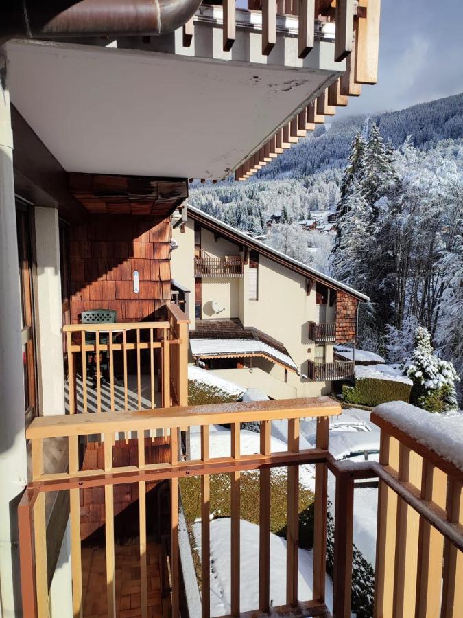 Coquet Studio De 4 Personnes Aux Carroz - Balcon Et Wifi Les Carroz d'Araches Ngoại thất bức ảnh